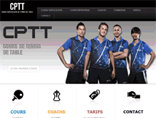 Tablet Screenshot of cptt.net